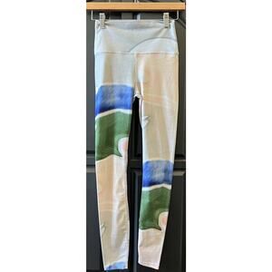 Carbon38 High Rise Leggings Sz XS Carbon 38 Mutli Colored Blogger Favorite Blue